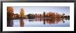 Trees In Autumn Along A Lake, Canterbury, New Hampshire, England by Panoramic Images Limited Edition Pricing Art Print