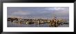 Boats Stationed At A Pier, Woodley Island Marina, Humboldt Bay, Eureka, California, Usa by Panoramic Images Limited Edition Print