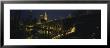 Arch Bridge And Buildings Lit Up At Night, Cleveland, Ohio, Usa by Panoramic Images Limited Edition Print