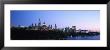 Silhouette Of Parliament Building Along A Lake, Ottawa, Ontario, Canada by Panoramic Images Limited Edition Print