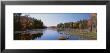 Autumn Trees Along A Lake, Catskill Mountains, Wetland, New York, Usa by Panoramic Images Limited Edition Print