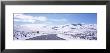 Snow Covered Landscape On Both Sides Of A Highway, Highway 395, Eastern Sierras, California, Usa by Panoramic Images Limited Edition Pricing Art Print