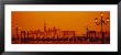 Gondolas Moored At A Dock, San Giorgio Maggiore, Venice, Italy by Panoramic Images Limited Edition Print