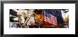 Astronaut And An American Flag In A Museum, National Air And Space Museum, Washington D.C., Usa by Panoramic Images Limited Edition Print