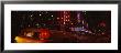 Car On A Road, Radio City Music Hall, Rockefeller Center, Manhattan, New York, Usa by Panoramic Images Limited Edition Print