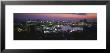 City At A Port Lit Up At Dusk, Genoa, Liguria, Italy by Panoramic Images Limited Edition Print