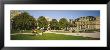 Group Of People Sitting Around A Fountain In A Park, Stuttgart, Baden-Wurttemberg, Germany by Panoramic Images Limited Edition Print