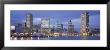 Panoramic View Of An Urban Skyline At Twilight, Baltimore, Maryland, Usa by Panoramic Images Limited Edition Print