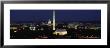 Buildings Lit Up At Night, Washington Monument, Washington Dc, District Of Columbia, Usa by Panoramic Images Limited Edition Pricing Art Print