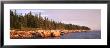 Rocks Along A Lake, Acadia National Park, Maine, Usa by Panoramic Images Limited Edition Print