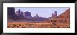 View To Northwest From 1St Marker In The Valley, Monument Valley, Arizona, Usa by Panoramic Images Limited Edition Pricing Art Print