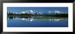 Reflection Of Mountains In Lake, Mt. Foraker And Mt. Mckinley, Denali National Park, Alaska, Usa by Panoramic Images Limited Edition Pricing Art Print