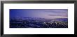 Aerial View Of A City At Dusk, Salt Lake City, Utah, Usa by Panoramic Images Limited Edition Print