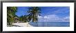 Tourist Resort On The Beach, Matira Beach, Bora Bora, French Polynesia by Panoramic Images Limited Edition Print