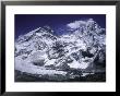 Mount Everest And Ama Dablam Seperated By A Glacier, Nepal by Michael Brown Limited Edition Print