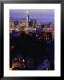 Night View Of Downtown And The Space Needle, Seattle, Washington, Usa by Lawrence Worcester Limited Edition Print