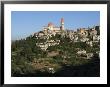 St. Saba Church And Red Tile Roofed Town, Bcharre, Qadisha Valley, North Lebanon by Christian Kober Limited Edition Print