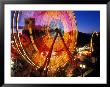 Ferris Wheel In The Family Fun Center At Waterfront Park, Portland, Oregon, Usa by Janis Miglavs Limited Edition Pricing Art Print