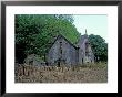 Church Ruin With Rock Wall, County Clare, Ireland by Brent Bergherm Limited Edition Print