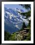 Alpine Railway, Murren, Jungfrau Region, Bernese Oberland, Swiss Alps, Switzerland by Roy Rainford Limited Edition Print