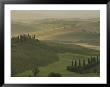 Morning View Across Val D'orcia To The Belvedere, Near San Quirico D'orcia, Tuscany, Italy by Lee Frost Limited Edition Print