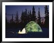 A Warm Glow Eminates From An Igloo by Norbert Rosing Limited Edition Pricing Art Print