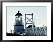 Pt Bonita Lighthouse At Marin Headlands, Marin County, California by John Elk Iii Limited Edition Print