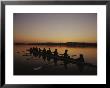 A Crew Team Prepares For Practice At Dawn by Sam Kittner Limited Edition Pricing Art Print