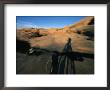 A Mountain Biker On Slickrock Bicycle Trail by Michael S. Lewis Limited Edition Print