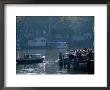 Outdoor Cafe On Canal, Amsterdam, North Holland, Netherlands by Thomas Winz Limited Edition Print