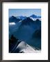 Looking Toward Matterhorn From Aiguille Du Midi, Chamonix, Rhone-Alpes, France by David Tomlinson Limited Edition Pricing Art Print
