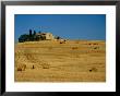 Hay Bales And Farm House Near Pienza, Pienza, Tuscany, Italy by Diana Mayfield Limited Edition Pricing Art Print