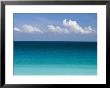 Clear Blue Water And White Puffy Clouds Along The Beach At Cancun by Michael Melford Limited Edition Pricing Art Print