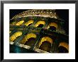 Colosseum Illuminated At Night Rome, Italy by Glenn Beanland Limited Edition Print