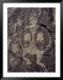 15Th-Century Petroglyph Showing A Warrior With A Bear-Claw Shield by Ira Block Limited Edition Print