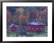 Red Round Barn In Autumn, East Barnet, Vermont, Usa by Darrell Gulin Limited Edition Print
