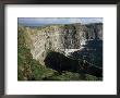 The Cliffs Of Moher, Looking Towards Hag's Head From O'brian's Tower, County Clare, Eire by Gavin Hellier Limited Edition Print