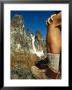 Hikers Leg During Pause At The Base Of Granite Peaks In The Andes by Skip Brown Limited Edition Print