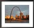 Old Courthouse And Gateway Arch Area Along Mississippi River, St. Louis, Missouri, Usa by Walter Bibikow Limited Edition Pricing Art Print