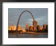 Old Courthouse And Gateway Arch Area Along Mississippi River, St. Louis, Missouri, Usa by Walter Bibikow Limited Edition Print