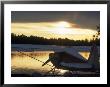 Backlit Floatplane, Ak by Jim Oltersdorf Limited Edition Print