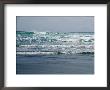 Waves Rolling On A Black Sand Beach In New Zealand by Todd Gipstein Limited Edition Pricing Art Print