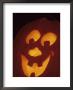 Jack-O-Lantern Lit At Halloween, Washington, Usa by John & Lisa Merrill Limited Edition Print