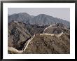 The Great Wall Snakes Over The Peaks And Gorges Of The Jundu Mountains by Dean Conger Limited Edition Pricing Art Print