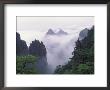 Landscape Of Mt. Huangshan (Yellow Mountain) In Mist, China by Keren Su Limited Edition Pricing Art Print