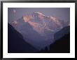 A View Of The Jungfrau Mountains And The Moon From Interlaken, Switzerland by Jodi Cobb Limited Edition Pricing Art Print