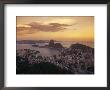 Elevated View Of Rio De Janeiro And Sugar Loaf Mountain by Richard Nowitz Limited Edition Print