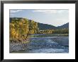 A Scenic View Of The Yellowstone River With Absaroka Range Backdrop by Tom Murphy Limited Edition Print