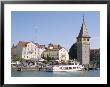 Harbour, Lindau, Lake Constance (Bodensee), Bavaria, Germany by Brigitte Bott Limited Edition Print