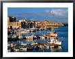 Fishing Boats Moored In Harbour,Hania, Crete, Greece by John Elk Iii Limited Edition Print